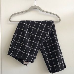 BR Factory// Windowpane Crop Pants